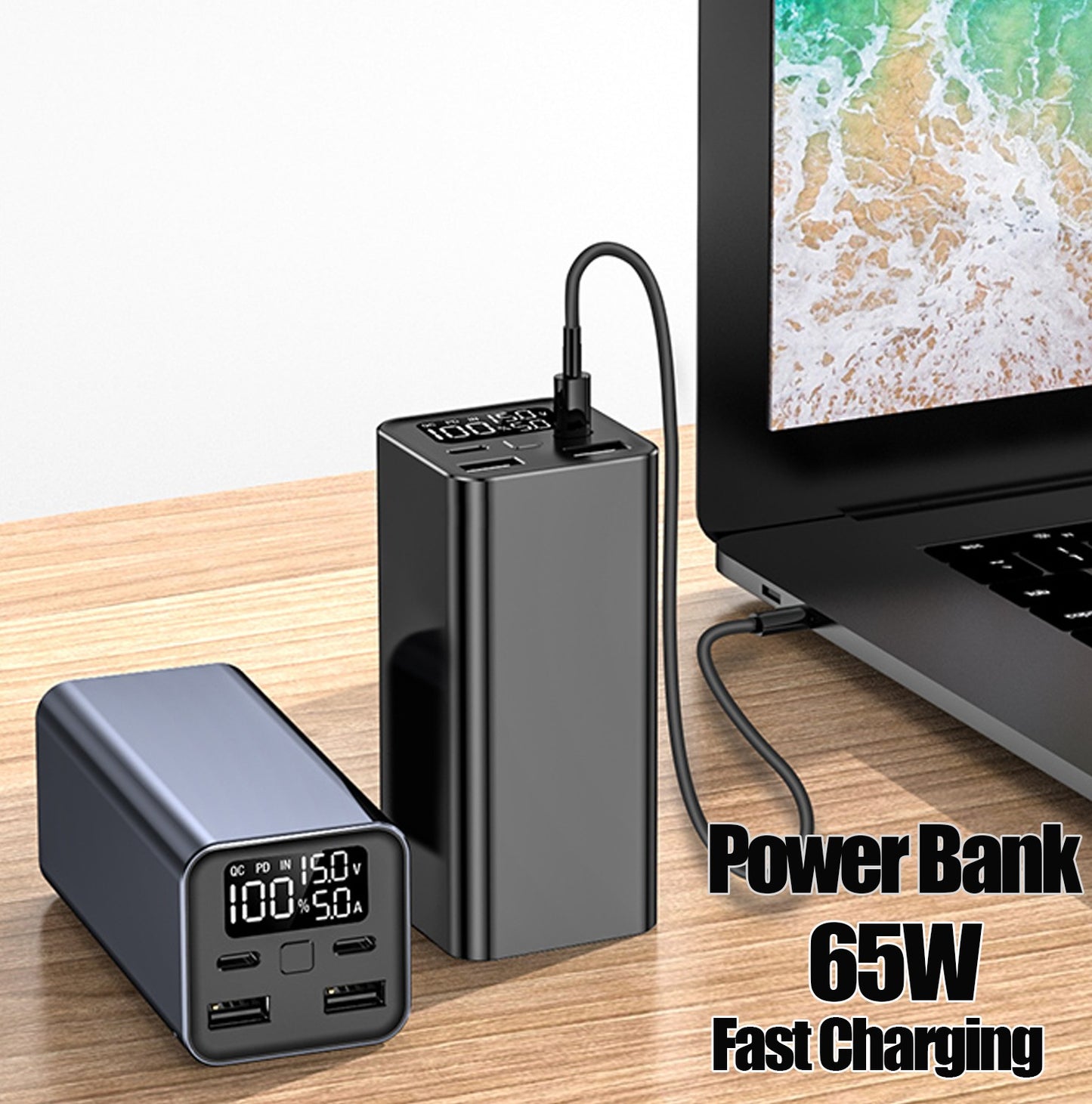 High Capacity Charging Power Bank