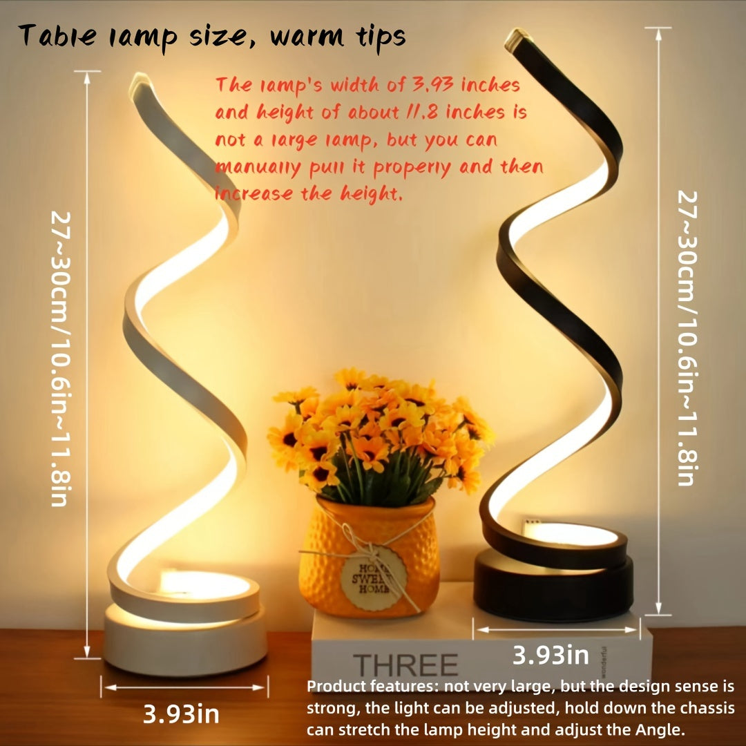 Spiral Table Lamp