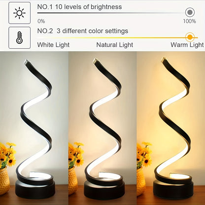 Spiral Table Lamp