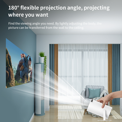 Freestyle Magcubic Projector - works with Apple and Android