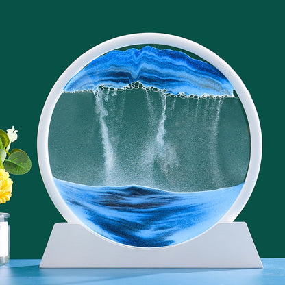 3D Moving Sand Art Hourglass