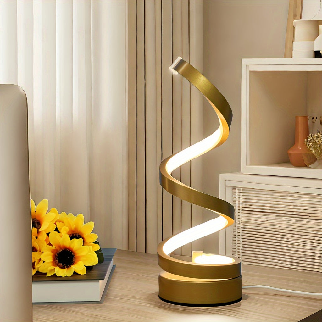 Spiral Table Lamp