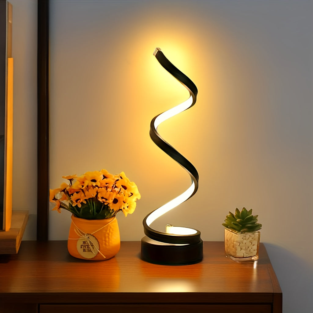 Spiral Table Lamp