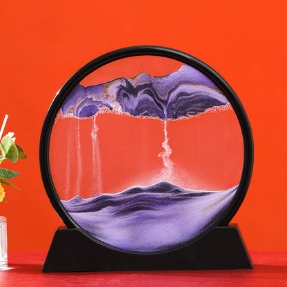 3D Moving Sand Art Hourglass